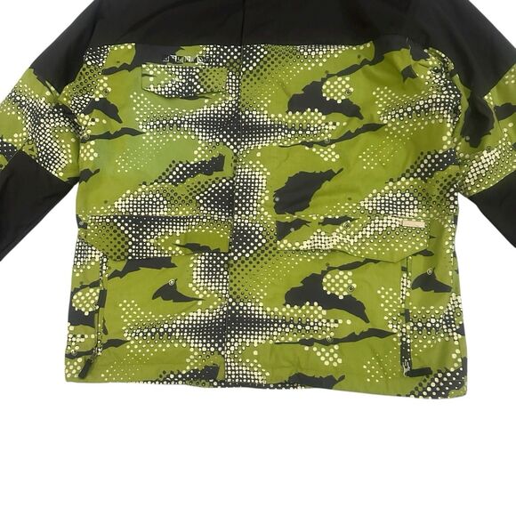 Burton Snowboard Jacket Phantom Unisex XL Digital Camo Green Black - Picture 3 of 12